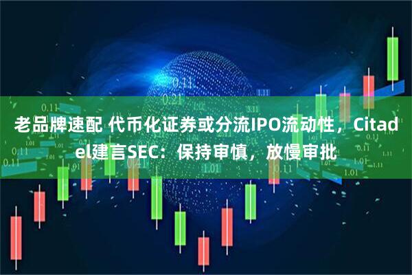 老品牌速配 代币化证券或分流IPO流动性，Citadel建言SEC：保持审慎，放慢审批